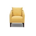 thumbnail image 3 of Topline Home Furnishings Fauteuil d'appoint jaune, 3 of 4