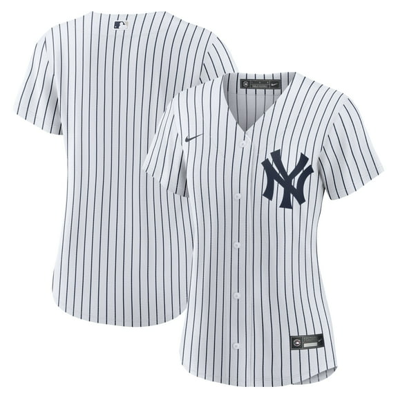 Women's Nike White New York Yankees Home Replica Team Jersey