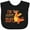 AB-Black, variant on Inktastic I'm Hot Stuff- Cute Dragon Boys or Girls Baby Bib