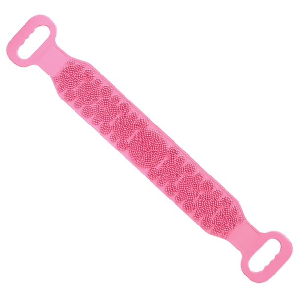 Cepillo de champú de silicona para depurador de espalda y masajeador de cabello y cuero cabelludo, adecuado para ducha,