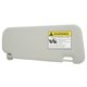 thumbnail image 4 of Left Driver Side Sun Visor Interior BBM2 69 320C 75 Replacement for Mazda 3 Hatchback 2010?2013, 4 of 5
