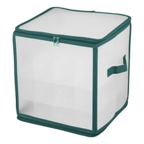 Tahtuvzn Storage and Organization Christmas Tree 64 Baubles Box Ornament Xmas Bag Decoration Box, Gifts for family