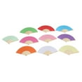 thumbnail image 4 of unbranded 10Ud Abanicos Plegables Coloridos Para Danza Regalo Y Uso En Eventos Especiales, 4 of 6