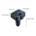 thumbnail image 3 of Danhjin Wireless Charging Mp3 Player Can Be Inserted Into Usb Card Qc3.0 Fast Charging Voltage Monitoring Cool Lighting Car Bluetooth for Car Models, 3 of 8