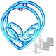 thumbnail image 1 of Letrero Neón VentDepot LuminAlien01 2Pzas USB o 3 Pilas AA Alien azul, 1 of 2