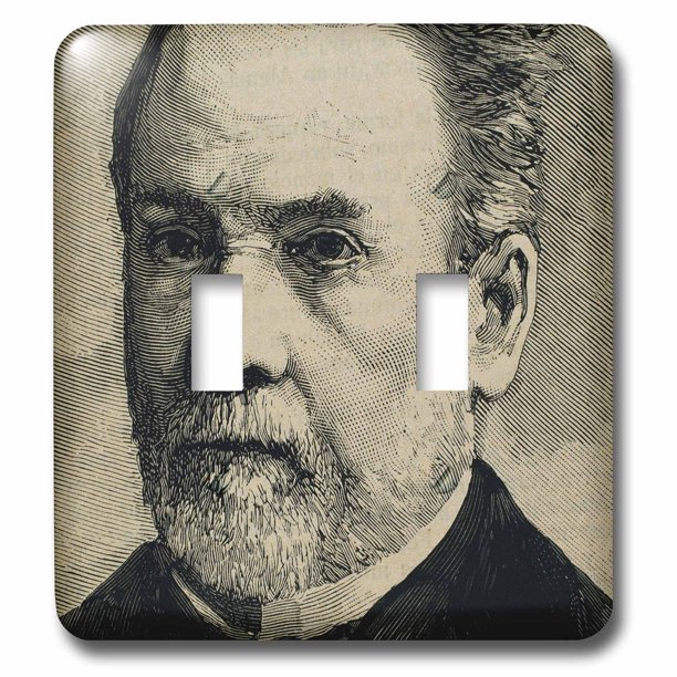 3drose Louis Pasteur French Chemist Engraving Hi13 Pri0388 Prisma Double Toggle Switch Lsp 83183 2 Walmart Com