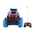 thumbnail image 4 of 1:43 Vehículo todoterreno con control remoto Mini parachoques resistentes Coche RC Regalo de cumpleaños para mayores de 3 años Azul, 4 of 12