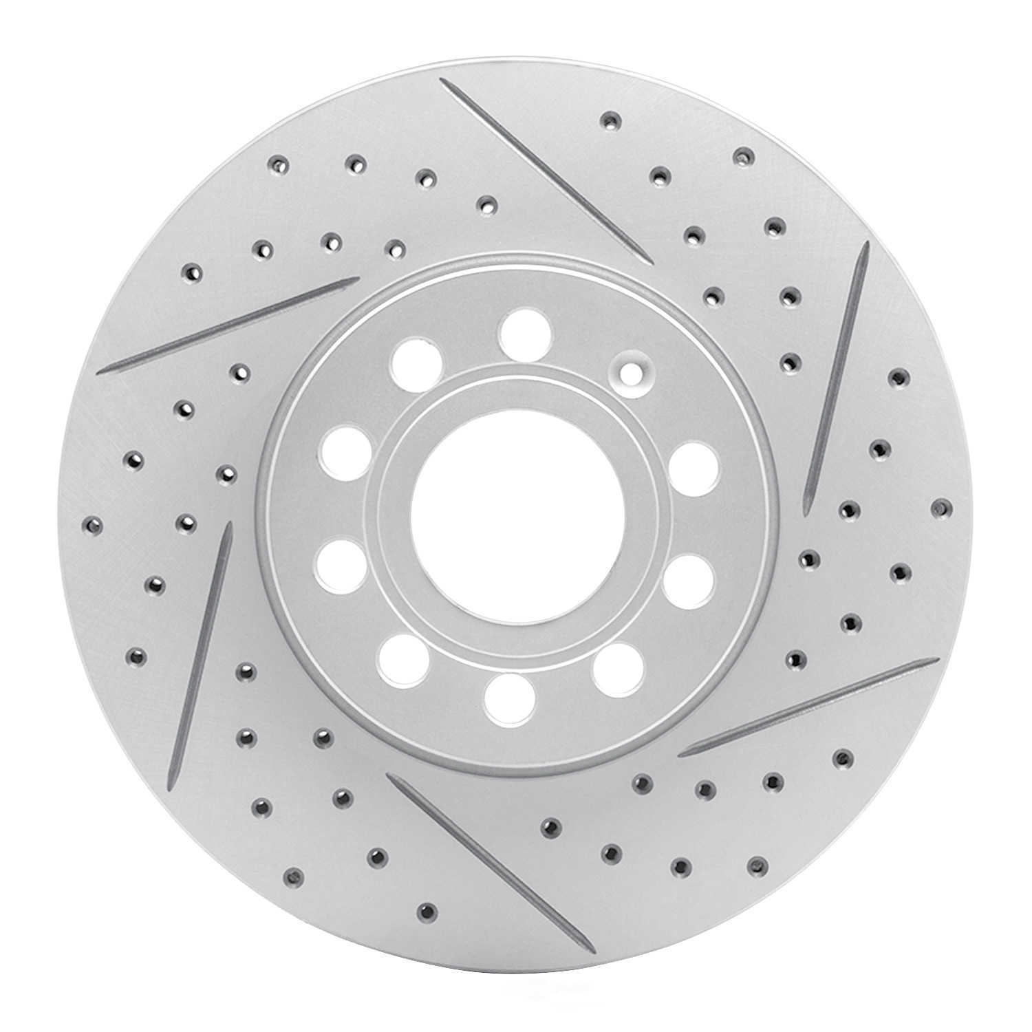 Dynamic Friction Company 830-74028R DFC Geoperformance Rotor - Drilled and Slotted