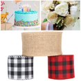 thumbnail image 4 of Cinta de Navidad cintas de borde con alambre fácil de usar se puede almacenar durante mucho tiempo para niñas para regalos Fugacal Otros, 4 of 8
