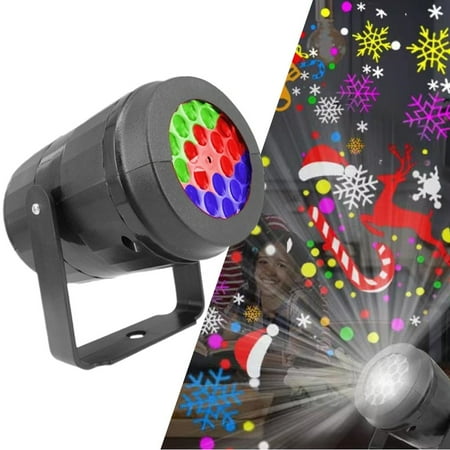 

Hayafir LED Christmas projector 16 pattern HD projector atmosphere lamp festival lamp