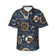 thumbnail image 2 of Camisas hawaianas para hombre, camisas de manga corta con estampado de anclas de hongos, camisas de playa para vacaciones de verano, camisas lindas de dibujos animados para mujeres y niños, 2 of 4