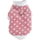 thumbnail image 1 of Abrigos para perros pequeños y medianos, chaquetas de forro polar, abrigos florales para cachorros, abrigos de pana de invierno, chaqueta con anilla en D para chihuahuas (rosa), 1 of 5