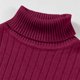 thumbnail image 4 of Blusa y camisas de cuello alto de manga larga para hombre, suéter elástico de cuello alto a la moda informal, capa base de punto, suéter de manga larga, blusa de poliéster para hombre, 4 of 5