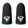 thumbnail image 1 of 1 Pair For Gaming Finger Sleeve Breathable Fingertips Sweatproof Anti-slip Fingertip Cover, 1 of 8