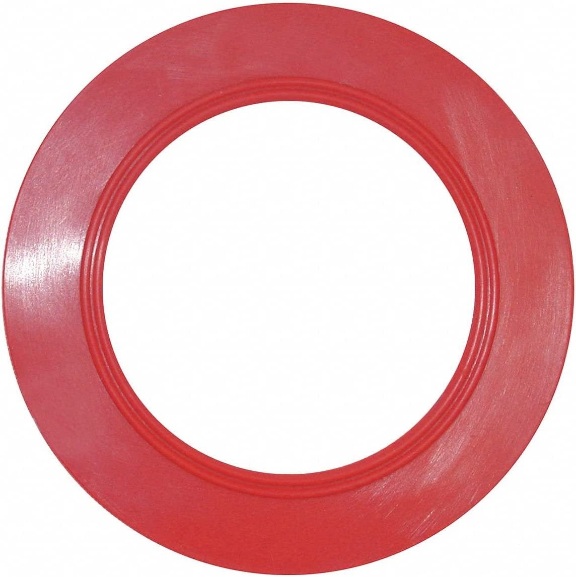 KORKY Rubber Toilet Flapper, Red, for Use with Fits American Standard
