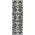 thumbnail image 5 of SAFAVIEH Montauk Raeyln Geometric Cotton Area Rug, Dark Grey/Ivory, 6' x 6' Square, 5 of 10