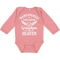 thumbnail image 3 of Inktastic Handpicked for Earth by My Grandpa in Heaven Angel Wings Boys or Girls Long Sleeve Baby Bodysuit, 3 of 5