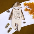 thumbnail image 2 of Newborn Baby Boy Fall Outfit Romper Long Sleeve Letter Embroidery Jumpsuit Bodysuit Pants Infant Clothes Set, 2 of 5
