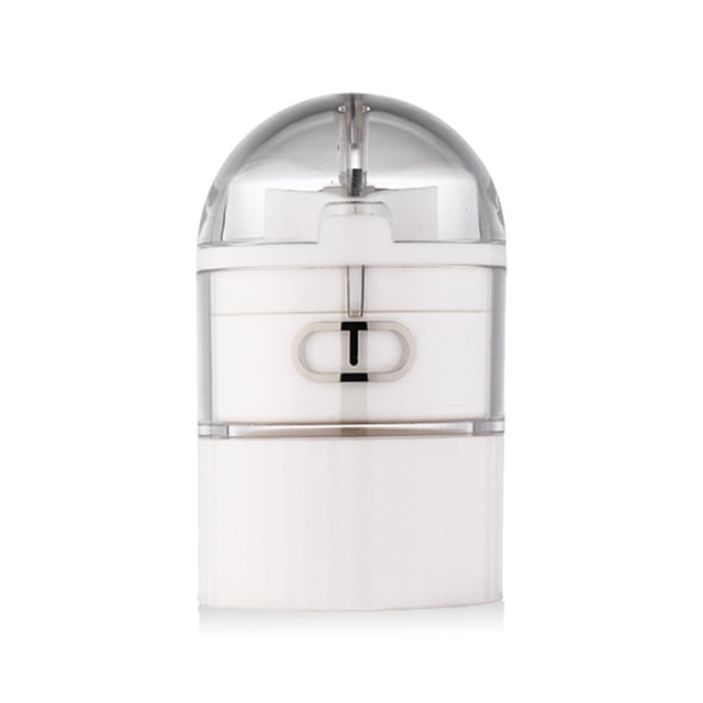 Toystoory Trituradora de pastillas Divisor de pastillas Trituradora de pastillas Trituradora Caja de almacenamiento Almacenamiento y organización del hogar blanco Toystoory HA028537-01