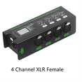 thumbnail image 3 of 4CH 3 Pin Audio/ over Network Cable Extender DMX512 Network Signal Extender XLR to RJ45 Ethernet Adapter XLR-Female, 3 of 7