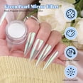 thumbnail image 3 of Polvo para uñas Chrome Moonlight White Aurora de editTime, 3 of 8