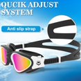 thumbnail image 5 of Polarized Swimming Goggles Swim Pool Goggles Anti Fog Anti UV No Leakage Clear Vision for Men Women Adults Teenagers, 5 of 5