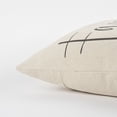 thumbnail image 6 of Gray Cream Canvas Family Love Throw Pillow, 6 of 7