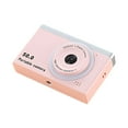 thumbnail image 2 of UAEBM Ccd-style Portable 4K Ultra HD Vintage Camera for Students, Retro Card Design Camera with Smartphone Connectivity, Compact CCD Style Photography for On-the-Go Moments Pink, 2 of 9