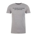 thumbnail image 2 of I'm Silently correcting your grammar Men's T-shirts, Funny Graphic T-shirts - Heather Grey MH200FUN S4 S, 2 of 3