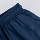 thumbnail image 3 of Pantalones de lino para mujer con bolsillos, cintura alta con cordón elástico, largo cinco octavos, confeccionados en suave tejido de poliéster, informales, para el parque, fiestas o citas., 3 of 6