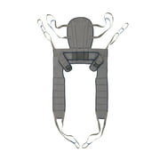 Invacare Premier Dress Toileting High Sling for Patient Lifts, Polyester Fabric, Small, 2478444