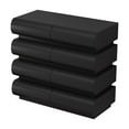 thumbnail image 5 of Dresser for Bedroom, 8 Chest of Drawers with Wide Storage, No Handle, Black, 5 of 5