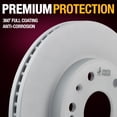 thumbnail image 5 of Metrix Premium Chassis Parts - 4 PCS Front/Rear Coated Brake Rotor Kit Fits Cadillac Escalade, Chevrolet Avalanche, Silverado 1500, GMC Yukon, XL, XL 1500, Sierra 1500, 580279FZN, 580422FZN, 5 of 8