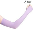 thumbnail image 5 of Soumake 1 Pair Summer Outdoor Cycling Arm Sleeves Cover Uv Sun Protection Oversleeves Practical, 5 of 8