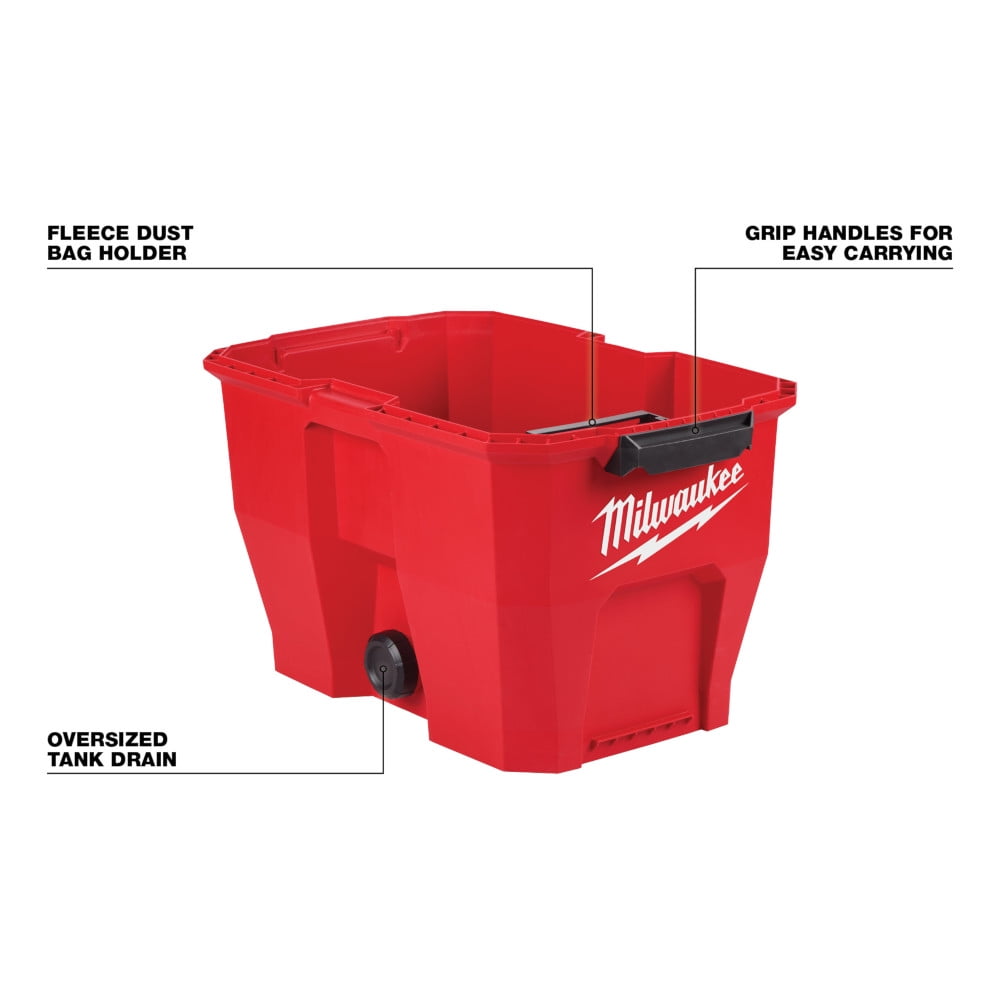 Milwaukee Tool 9 Gallon Wet/Dry Vacuum Tank