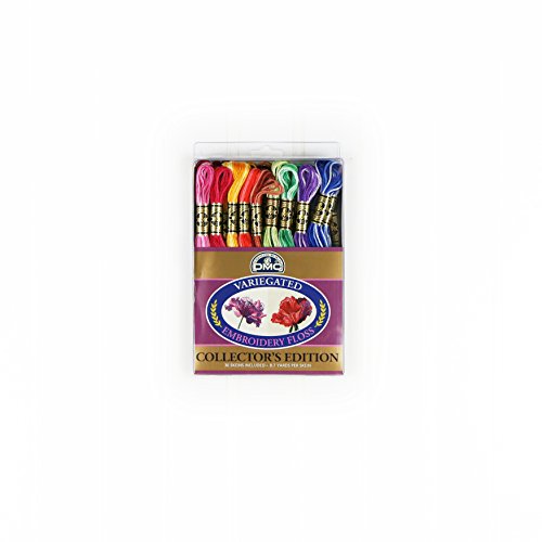 DMC F25PK36 Variegated Embroidery Floss, Assorted, 36Pack