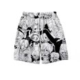thumbnail image 1 of Los pantalones cortos de verano son sueltos y cómodos para dormir en casa, pantalones con estampado de dibujos animados, pijamas, pantalones casuales, 1 of 5