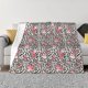 thumbnail image 1 of Fotbe Rose Mix Leopard 3 Manta de Franela con Estampado, Manta Ultrasuave para Cama, Sofá, Auto, Hipoalergénica y Antibolitas-50"x40", 1 of 6