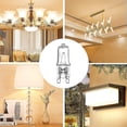 thumbnail image 2 of 10 Pcs G9 28w/40w Dimmable 370 Lumen C Rated Halogen Bulbs, 2 of 5
