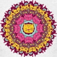 thumbnail image 3 of CafePress - Mandala Cats T Shirt - Light T-Shirt Kids XS-XL, 3 of 4