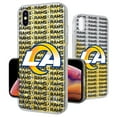 thumbnail image 2 of Los Angeles Rams iPhone Text Backdrop Design Glitter Case, 2 of 5