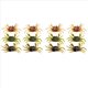 thumbnail image 1 of 12 Uds. Señuelo de Cangrejo Cranka, Cebo de Cangrejo, Señuelo Suave de Cangrejo Simulado 3D con Dobles Afilados para Accesorios de Pesca, Herramientas, 1 of 5
