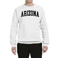 thumbnail image 2 of Wild Bobby State of Arizona College Style Unisex Crewneck Sweatshirt, 2 of 6