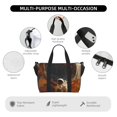 thumbnail image 3 of Travel Duffel Bag, Astronaut Exploring Mars Waterproof Carry On Overnight Tote Bags for Women/Men, Shoulder Weekender Gym Bag for Travel, Yoga, 3 of 5