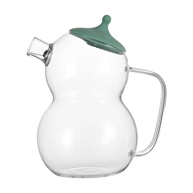 Tumotour High Borosilicate Cold Kettle Snowman Kettle Heatable Glass Kettle Wholesale Large Capacity With Handle Cup Tea Kettle