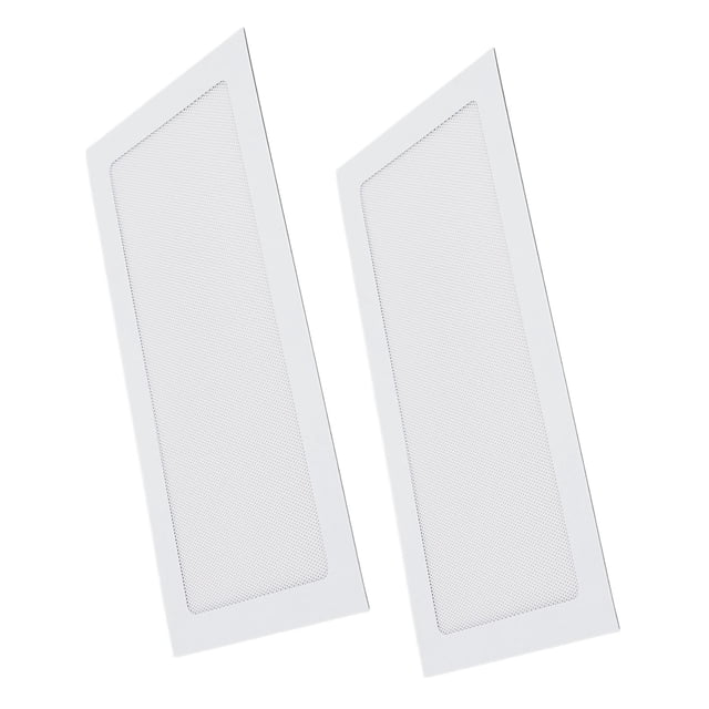 2 Pcs PC Mesh Grill with Magnetic Frame Strip Computer Cooler Fan Dust Filter for Computer PC Case Fine Mesh PVC Dust Cover