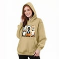 thumbnail image 6 of CFLVAEK Plus Size Hoodies for Women Cute Graphic Sweatshirts with Hood Oversized Long Sleeve Fall Hoodie Sweatshirt with Pockets for Holiday Khaki XL, 6 of 6