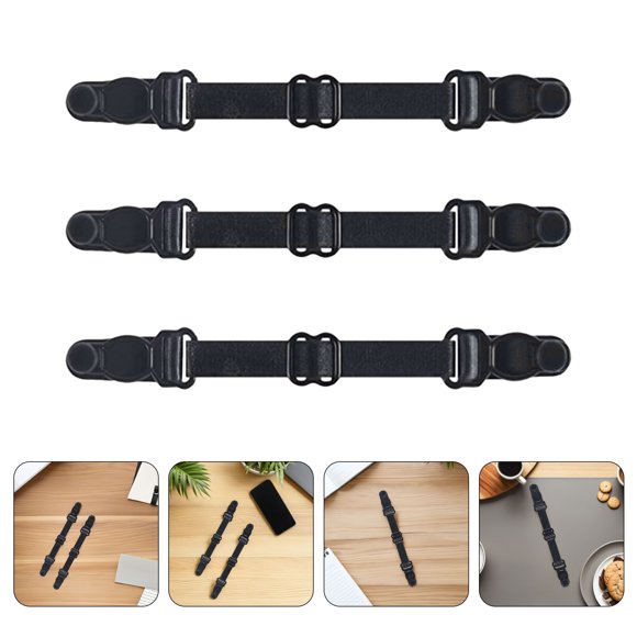 Raindrops 12Ud Extensor Para Ajustable Negro Con Clip Para Y Soporte Prolongado