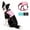 Pink, variant on Dog Cooling Vest Harness for Medium Large Dogs, Dry-Freeze Ice Pack Cooling Vest with 4 Reusable Ice Packs, Breathable Summer Dog Harness with Reflective Strips