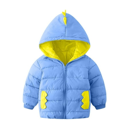 

Winter Savings Clearance! Dezsed Baby Girls Dinosaur Hooded Down Jackets For Kids Coats Winter Boys Cartoon Warm Jacket Coat Toddler Girl Zipper Jacket Outerwear 0-6Years